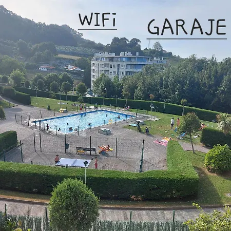 شقة Soleado Piso Con Garaje Y Piscina A 8' Centro *